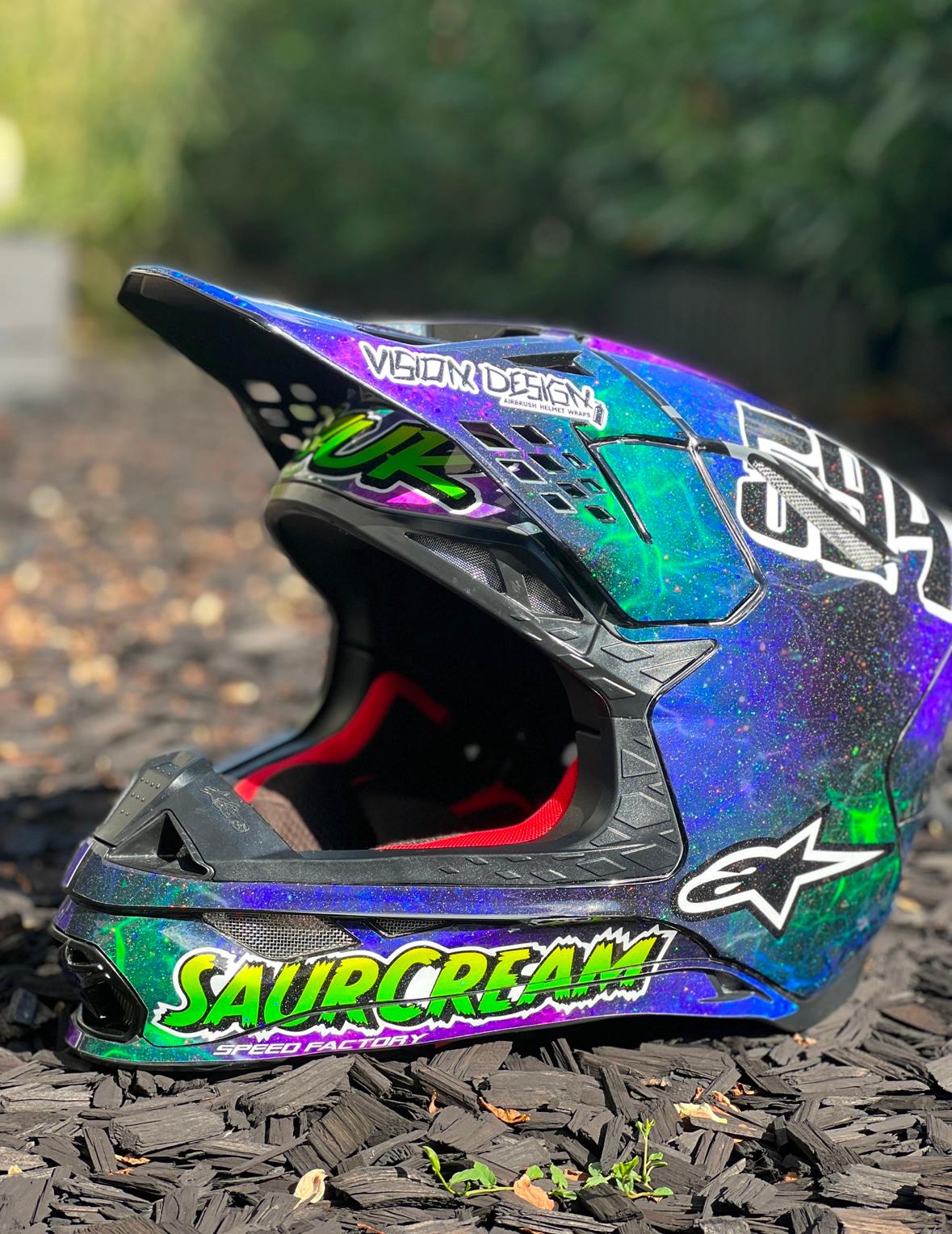 Kawasaki Custom Motocross Graphics | Vision Design